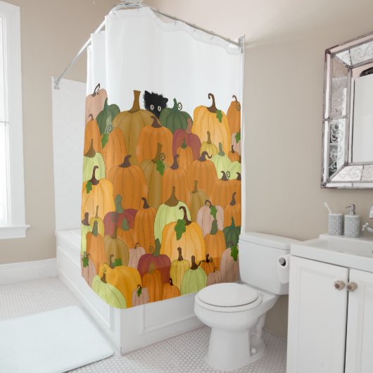 Fietsen douchegordijn (In situ)