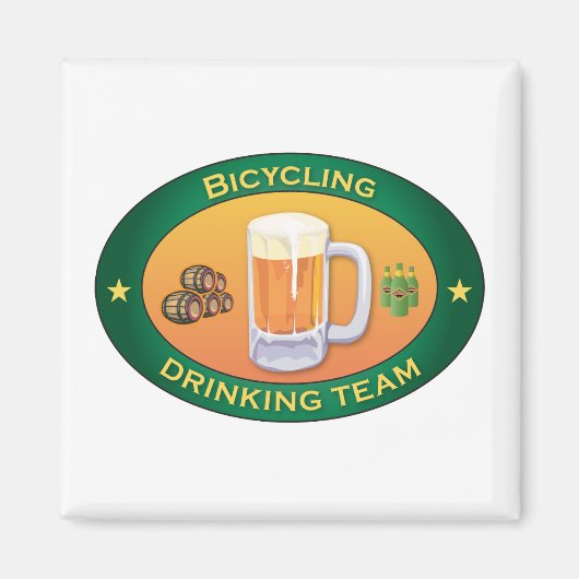 Fietsen Drink Team Magneet (Voorkant)