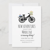  fietsen Eeuwse Cake Floral Kaart (Voorkant)