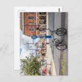 Fietsen en de Millennium klok, High Wycombe Briefkaart (Voorkant / Achterkant)