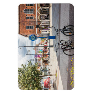 Fietsen en de Millennium klok, High Wycombe Magneet
