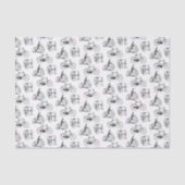  fietsen en driewielers tissuepapier (Voorkant)