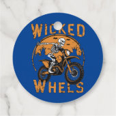 Fietsen en Ghost Road Bedankjes Labels (Achterkant)