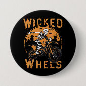 Fietsen en Ghost Road Ronde Button 7,6 Cm (Voorkant)