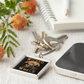 Fietsen en Ghost Road Sleutelhanger (Zijkant)