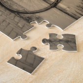 Fietsen en kanalen - Klassiek Amsterdam - Puzzle Legpuzzel (Zijkant)