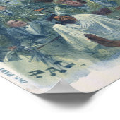  fietsen en kunstmeisjes Poster (Hoek)