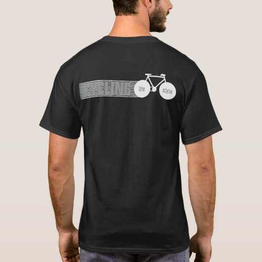 Fietsen. fiets-lifestyle t-shirt (Achterkant)