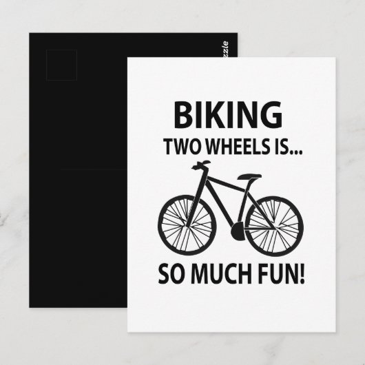 Fietsen Fiets Wielrennen Wielrenner Fietsen Briefkaart (Voorkant / Achterkant)