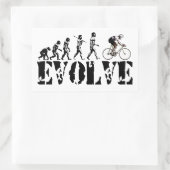 Fietsen Fietsen Fietsen Fietsen Fietsen Evolutie S Rechthoekige Sticker (Tas)