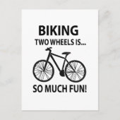 Fietsen Fietsen Fietsen Fietser Fietsen Briefkaart (Voorkant)