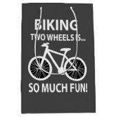 Fietsen Fietsen Fietsen Fietser Fietsen Medium Cadeauzakje (Voorkant)