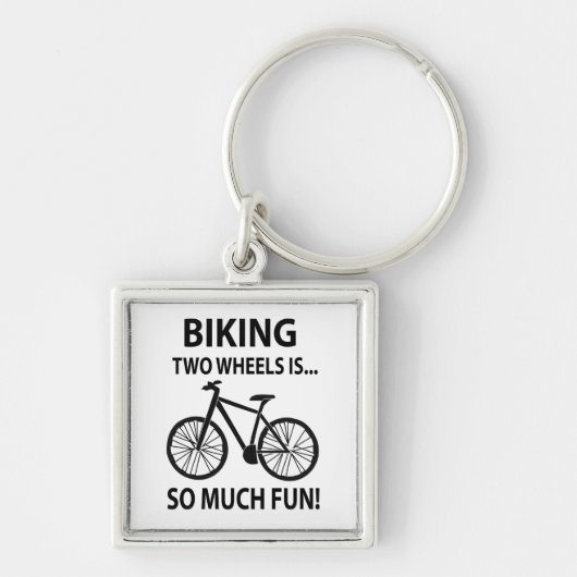 Fietsen Fietsen Fietsen Fietser Fietsen Sleutelhanger (Voorkant)