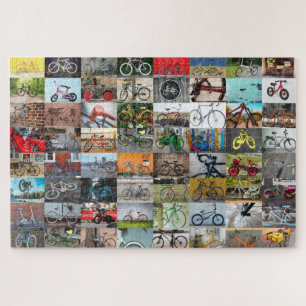 Fietsen fietsen Jigzaag Legpuzzel