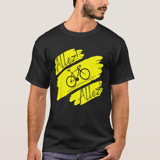 Fietsen Fietsen t-shirt Fietsen Grappig Allez Alle (Voorkant)