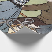 Fietsen, Fietsen, Van Caspel Cadeaupapier (Hoek)