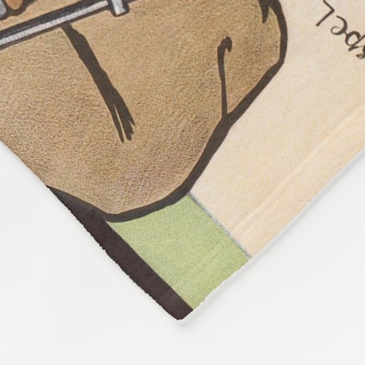 Fietsen, Fietsen, Van Caspel Fleece Deken (Hoek)