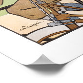 Fietsen, Fietsen, Van Caspel Poster (Hoek)