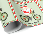 Fietsen Fietser Vakantiecadeau Cadeaupapier (Rol Hoek)