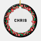 Fietsen Fietser Vakantiecadeau Keramisch Ornament (Achterkant)