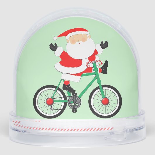 Fietsen Fietser Vakantiecadeau Sneeuwbol (Achterkant)