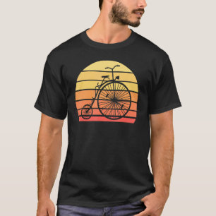Fietsen Fietser Wielrennen Biker Penny Farthing Fi T-shirt