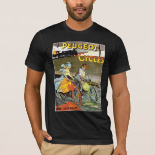 Fietsen fietskunst t-shirt