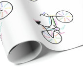 Fietsen, Fietssport, Motivatie woorden Cadeaupapier (Rol Hoek)