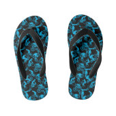 Fietsen Freestyles Pattern.b x4 Black BG Kinder Teenslippers (Voetbed)