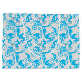 Fietsen Freestyles Pattern.b x4 Offwhite BG Groot Cadeauzakje (Achterkant)
