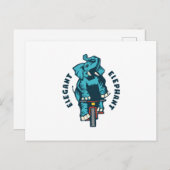 Fietsen - Fun Sport Design - 53 - col Briefkaart (Voorkant / Achterkant)