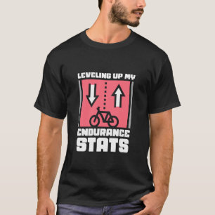 Fietsen Gamer Fiets Wielrennen Wielrijder Gamen T-shirt