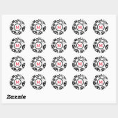 Fietsen Gears INITIAAL Engineer Mechanical Ronde Sticker (Vel)