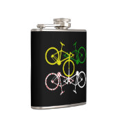 Fietsen Geel Groen Wit Polka-dot truien Heupfles (Rechts)