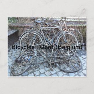 Fietsen, Gent (België) Briefkaart