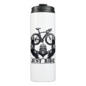 Fietsen Gewoon rijden Gorilla Thermosbeker (Voorkant)