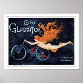 Fietsen Gladiator fietsen - George Massias Poster (Voorkant)