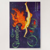Fietsen Gladiator  Franse fietsen en Poster Legpuzzel (Verticaal)