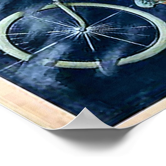 Fietsen Gladiator van Georges Massias Bike Bicycle Poster (Hoek)