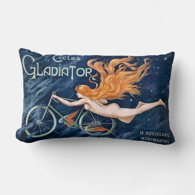 Fietsen Gladiator van Georges Massias  Kussen (Voorkant)
