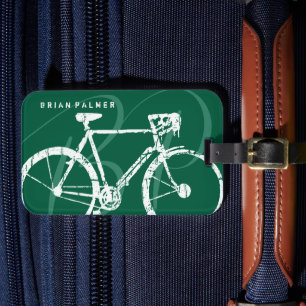 Fietsen / Groene Fietser Bagagelabel