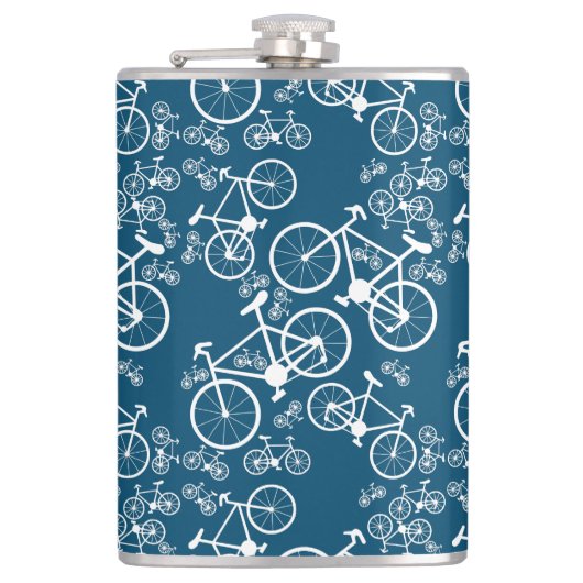 Fietsen Groot en Klein Heupfles (Voorkant)