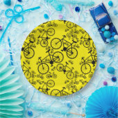 Fietsen Groot en Klein Papieren Bordje (Feest)