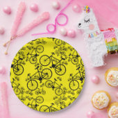 Fietsen Groot en Klein Papieren Bordje (Feest)