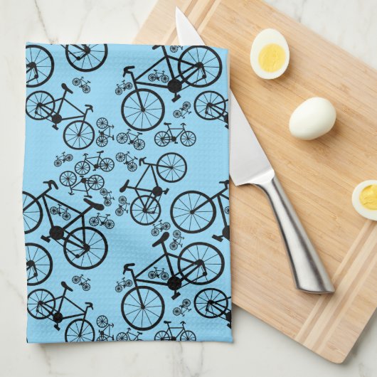Fietsen Groot en Klein Theedoek (Quarter Fold)
