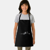 Fietsen, hartslag, racen, fietsenbergen schort (Insitu)