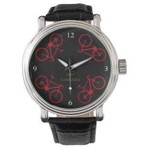 Fietsen. Het fietsuur Horloge
