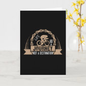 Fietsen - Het leven is een reis Kaart (Gele Bloem)