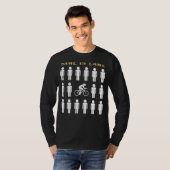 Fietsen Hetzelfde is Lame Tee Shirt - Pedal naar e (Voorkant volledig)