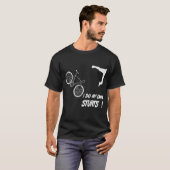Fietsen, humor van ongelukken met fietsen, grappig t-shirt (Voorkant volledig)